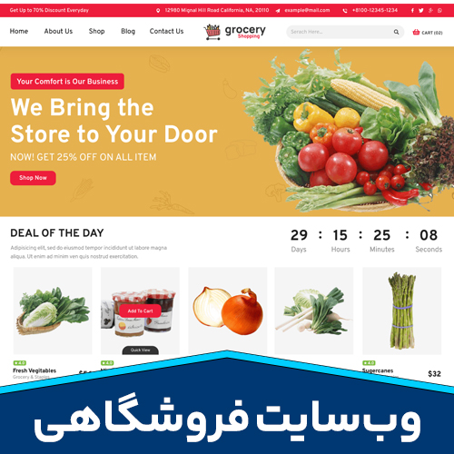 وب‌سایت-فروشگاهی